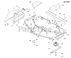 Simplicity 5901531 - Simplicity 61" Mower Deck, 4900/61 Ansi-Exp