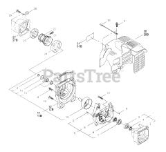Shindaiwa T 261 B - Shindaiwa String Trimmer Engine Cover / Fan Cover / Crankcase