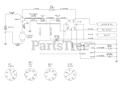Troy-Bilt TB 30 R (13BC26JD011) - Troy-Bilt 30" Rear-Engine Riding Mower (2013) Wiring Schematic