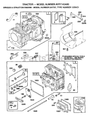Electrolux/AYP 7143 A99 - Electrolux/AYP Lawn Tractor (1999)