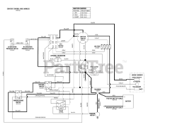 Ferris Comfort Control DD (5900689) - Ferris Comfort Control DD 52" Walk-Behind Mower, 25hp Kawasaki Electrical Schematic - Cranking Circuit - FH Engines - S/N: 2013964105 &amp; Above