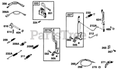 Briggs & Stratton 19A412-0076-01 - Briggs & Stratton Horizontal Engine Electrical