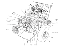 Toro 38073 (724) - Toro 24" Snow Thrower (SN: 039000001 - 039999999) (1993) Traction Assembly