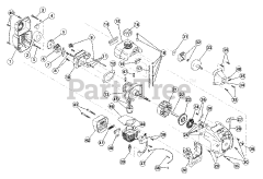 Troy-Bilt TB 15 CS (41ADT15C066) - Troy-Bilt String Trimmer Engine Parts