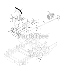 Scag STTII-52V-31BV - Scag Turf Tiger II 52" Zero-Turn Mower, 31hp Vanguard (SN: V6600001 - V6699999) STTII STEERING COMPONENTS