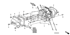 Honda GX200 QXB2/A (GCAE) - Honda Engine, Made in Japan (SN: GCAE-1900001 - GCAE-8999999) CYLINDER HEAD