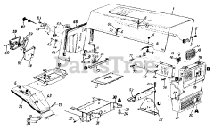 Hechinger 06-425953 (130-643F372) - Hechinger Lawn Tractor (1990)