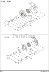 Subaru Robin EX210DS5260 (EX21) - Subaru Robin Engine 520 Cooling &amp; Starting