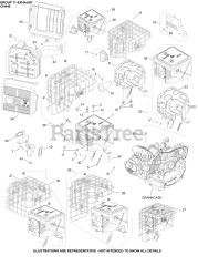 Kohler CH440-0026 - Kohler Command PRO Engine, Basic Version, 14hp, 10.5kW 11 Exhaust