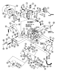 Ariens 931025 - Ariens Grand Sierra Garden Tractor, 12hp Kohler, Hydro (SN: 000101 & Above) Main Drive Late Models