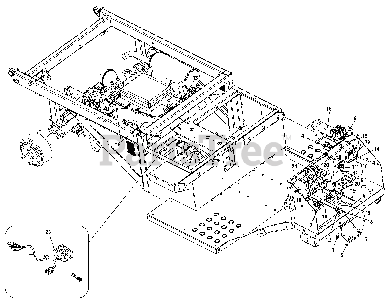 Cub Cadet Big Country 431 Camo (37AR431D710) Cub Cadet 4x2 Utility Vehicle Electrical System