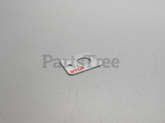 Echo 89015719830 Label, Stop