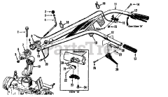 Troy-Bilt 12069 - Troy-Bilt Horse Rear-Tine Tiller (SN: 120690100101 & Above) HANDLE BAR ASSEMBLY