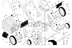 Weed Eater 961340006-00 - Weed Eater Walk-Behind Mower (2007-11) Product Complete