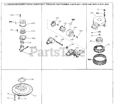 Tecumseh AV600-660-22 - Tecumseh Engine Engine Parts List #2