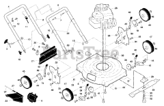 Electrolux/AYP 38508 - Electrolux/AYP Walk-Behind Mower (2006)