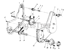White Outdoor 190-960-190 - White Outdoor 8hp Tiller Attachment (1993)