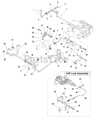 AGCO 2024 D (1693691) - AGCO 54" Garden Tractor, 24.5hp Diesel