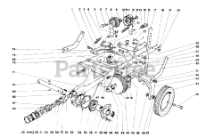 Toro 58200 - Toro 26" Tiller (SN: 000000001 - 000999999) (1970)