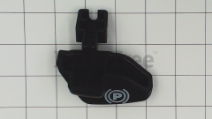 RedMax 532196439 Parking Brake Handle, Black - image 2
