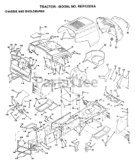 Electrolux/AYP RER 12536 A - Electrolux/AYP Rear-Engine Riding Mower