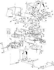MTD 82-5140 (136-725-019) - MTD Lawn Tractor (1986) (Agway) Parts