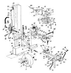 MTD 243-630-032 - MTD Log Splitter (1993) (Pro Hardware)