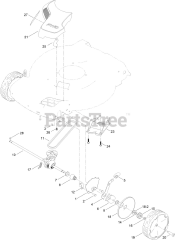Brands 21770 - Toro 55cm Recycler Walk-Behind Mower with SmartStow (SN: 413000000 - 416999999) dup