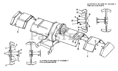 Homelite 990989 - Homelite Tiller Attachment Tine Extension Group (3846I03)