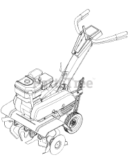 White Outdoor RB-55 (21A-393D790) - White Outdoor Roto Boss Front-Tine Tiller (2006)