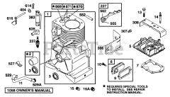 Briggs & Stratton 93212-0030-01 - Briggs & Stratton Horizontal Engine