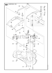 Husqvarna PR 17 AWD (966772701) - Husqvarna Swedish Riding Mower (2012-02) 94CM CUTTING DECK 3