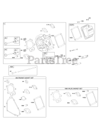 Briggs & Stratton 20M214-0919-E2 - Briggs & Stratton Horizontal Engine