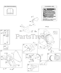 Briggs & Stratton 20G414-0222-E1 - Briggs & Stratton Horizontal Engine