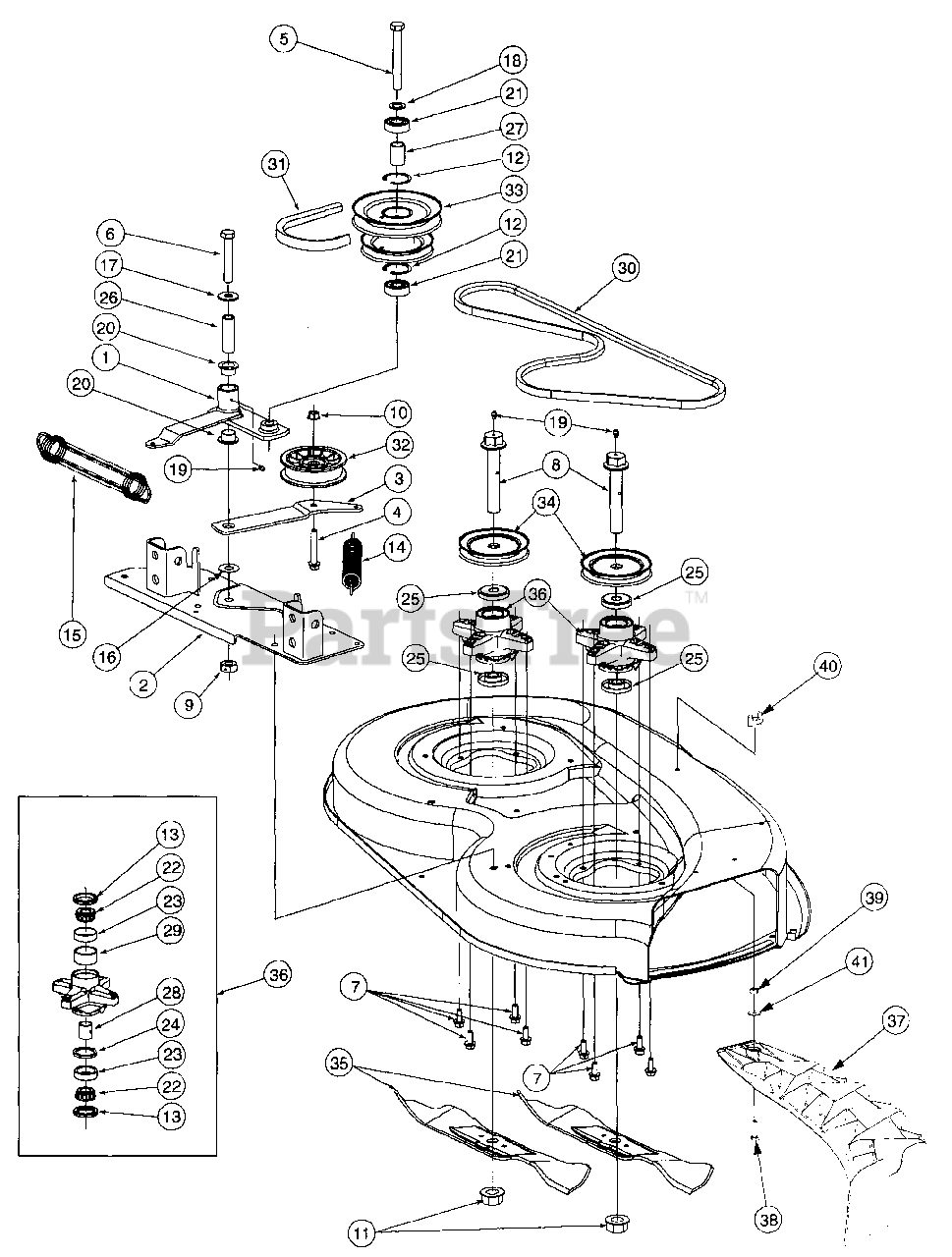Cub Cadet Spindle Assembly Diagram My XXX Hot Girl