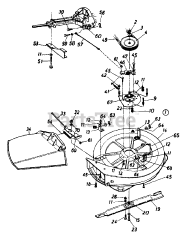 White Outdoor R-10 (134B561B190) - White Outdoor 30" Rear-Engine Riding Mower (1994)