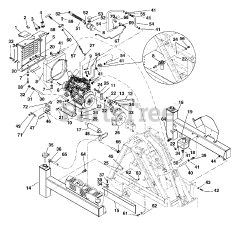 Gravely 950006 (200 D) - Gravely Skidster with Trencher Valve, 20hp Kubota (SN: 000101 & Above)