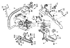 Echo CS-452 VL - Echo Chainsaw Handles  S/N: 023442 - 999999