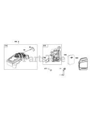Briggs & Stratton 121P02-0002-F1 - Briggs & Stratton Vertical Engine