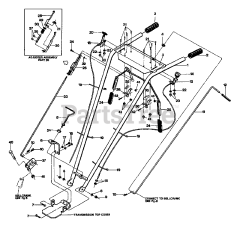 Troy-Bilt 6411 - Troy-Bilt Econo-Horse Rear-Tine Tiller (SN: E0008844 - E0032773)