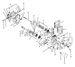 Cub Cadet 1541 (141-651-100) - Cub Cadet Garden Tractor (SN: 800000 - 816508) Hydrostatic Transmission For S/N 800,000 - 800,349 &amp; 800,534 And Above