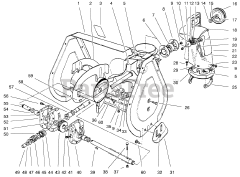 Toro 38062 (622) - Toro 22" Snow Thrower (SN: 089000001 - 089999999) (1998) AUGER ASSEMBLY
