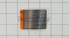 RedMax 530047839 Decal