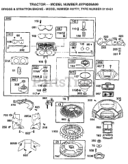 Electrolux/AYP 9209 A99 - Electrolux/AYP Lawn Tractor (1999)