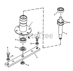 Snapper YZ 16335 BVE (84946) - Snapper Scrambler 33" Zero-Turn Mower, 16hp 33" SPINDLE ASSEMBLY