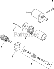 Kohler CH11-16105 - Kohler Command PRO Single Engine, Basic Version, 11hp, 8.2kW Starting System 7-27-11
