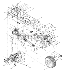 Huskee 14AR808K131 - Huskee Garden Tractor (2002) (Tractor Supply)
