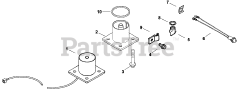 Kohler CH6-15102 - Kohler Command PRO Engine, Basic Version, 6hp, 4.47kW Oil Pan/Lubrication 3-14-23