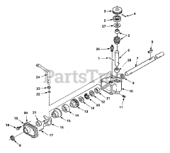 Echo LM-204 - Echo Walk-Behind Lawn Mower Transmission