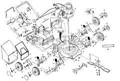 Poulan Pro XE 835 AR - Poulan Pro Walk-Behind Mower MOWER ASSEMBLY, ENGINE B/S 92502